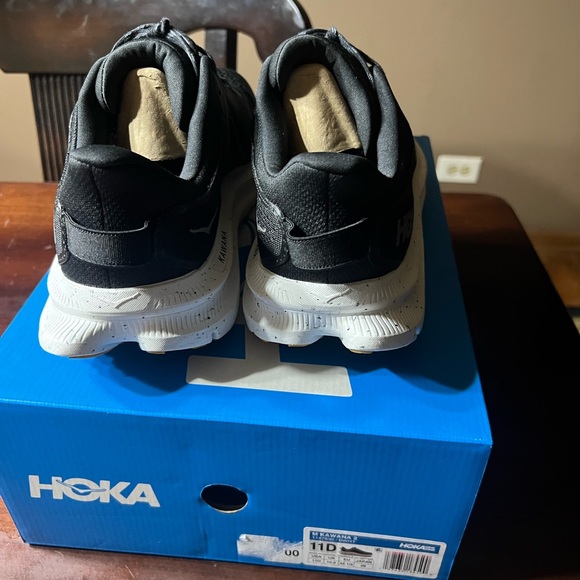 Hoka Men’s Kawana 2 black / white size 11 NEW - Picture 11 of 13